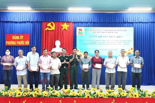 Tuyên truyền pháp luật trên địa bàn phường Phước Hội