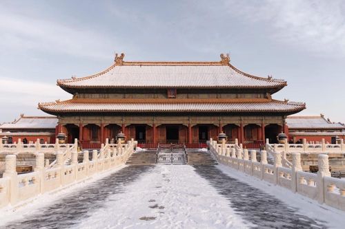Tuyết rơi trên Tử Cấm Thành qua ống kính Lý Hiện