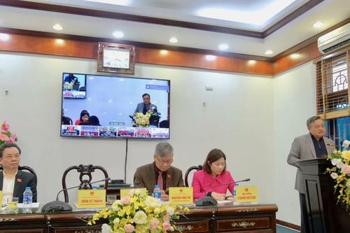 Chủ nhiệm Ủy ban Kiểm tra Trung ương Trần Sỹ Thanh tiếp xúc cử tri TP Hà Nội