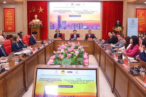 Việt Nam trong nhóm quốc gia cải thiện mạnh mẽ nhất về năng lực quản trị tại châu Á