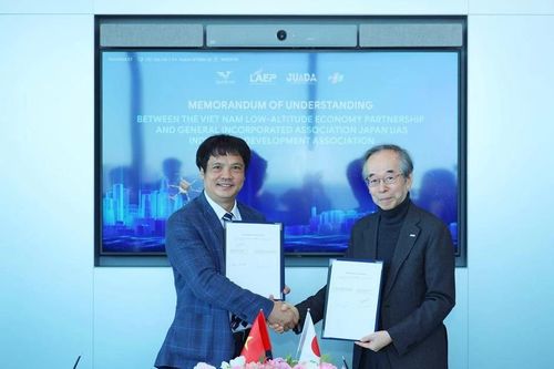 Liên minh Kinh tế tầm thấp Việt Nam bắt tay Hiệp hội Máy bay không người lái Nhật Bản phát triển UAV, drone