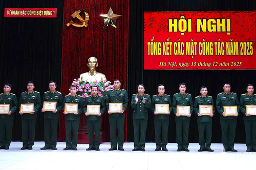 100% chiến đấu viên của Lữ đoàn Đặc công Biệt động 1 đạt huấn luyện giỏi