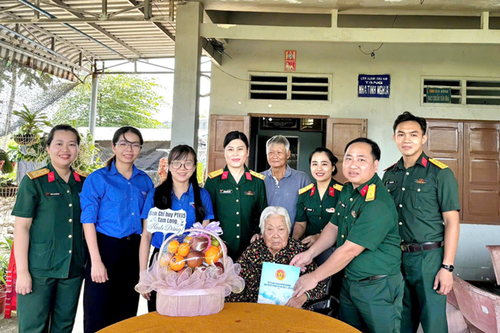 Ban chỉ huy Phòng thủ khu vực 5 - Tam Long: Tri ân Bà mẹ Việt Nam Anh hùng