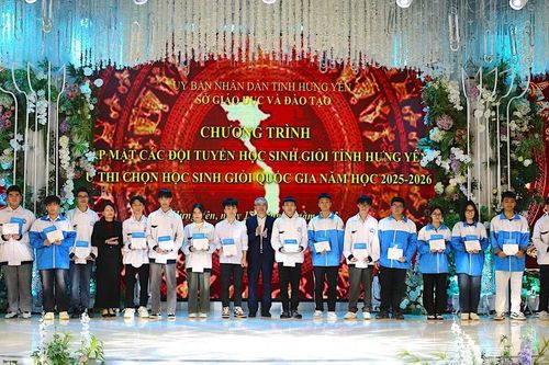 Hưng Yên xuất quân đội tuyển thi chọn học sinh giỏi quốc gia năm học 2025-2026