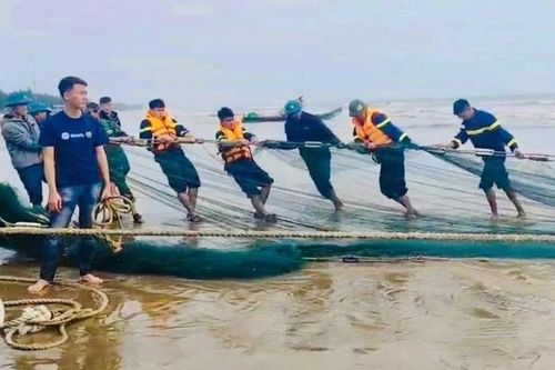 Tìm kiếm ngư dân rơi xuống biển mất tích