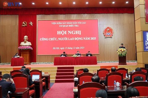 Cơ quan điều tra VKSND tối cao tổ chức Hội nghị công chức, người lao động năm 2025