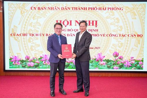 Sở Xây dựng TP Hải Phòng có tân Giám đốc