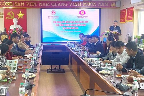 Kết nối cung cầu sản phẩm giữa hai tỉnh Nghệ An và Tuyên Quang