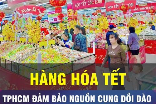 TPHCM không thiếu hàng hóa trong dịp Tết 2026