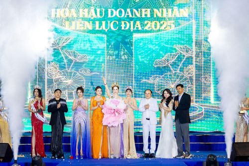 Khoảnh khắc đăng quang của thí sinh Nguyễn Thị Tâm – Dấu ấn rực rỡ của Miss Intercontinental Entrepreneur 2025