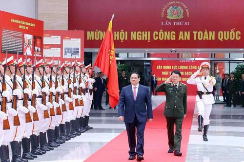 Thủ tướng Phạm Minh Chính dự Hội nghị Công an toàn quốc lần thứ 81