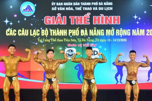 Đà Nẵng khởi động lại giải thể hình các câu lạc bộ