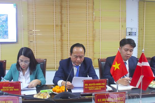 UBND tỉnh làm việc với Đoàn công tác Đại sứ quán Đan Mạch