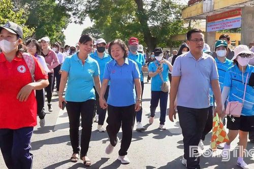 Xã Tân Hòa: Phát động hưởng ứng chương trình chạy bộ UPRACE 2025