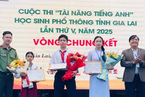 Cuộc thi 'Tài năng tiếng Anh' học sinh phổ thông tỉnh Gia Lai lần thứ V: Thúc đẩy phong trào dạy và học tiếng Anh trong trường học