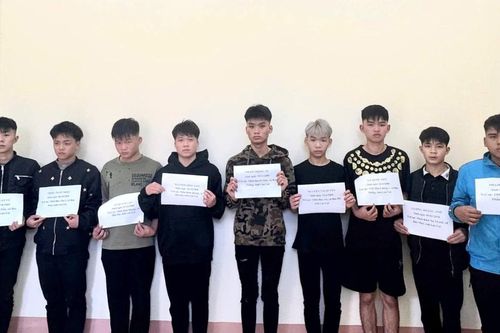 Xử lý nhóm thanh thiếu niên tụ tập gây mất trật tự, sử dụng súng cao su quay clip đăng mạng xã hội