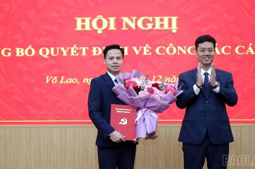 Phó Trưởng Ban Nội chính Tỉnh ủy Dương Đức Toàn giữ chức Bí thư Đảng ủy xã Võ Lao