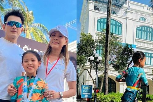 Con gái 7 tuổi của Thanh Thảo về Việt Nam thi đấu thể thao