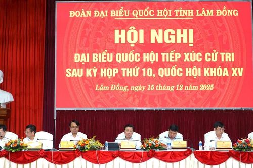 Đoàn ĐBQH tỉnh Lâm Đồng tiếp xúc cử tri 34 xã, phường, đặc khu Phú Quý