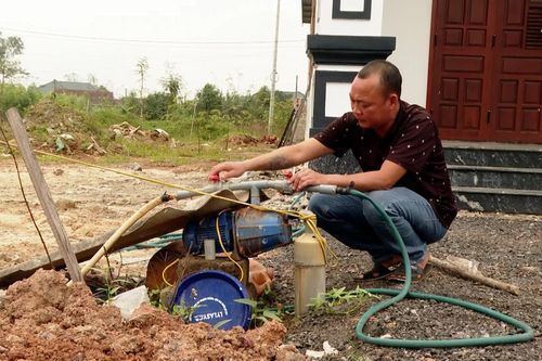 Cần hoàn thiện hệ thống cấp nước ở khu tái định cư Cam Hiếu