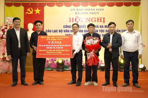 Ra mắt Câu lạc bộ Văn hóa dân gian dân tộc Dao quần chẹt