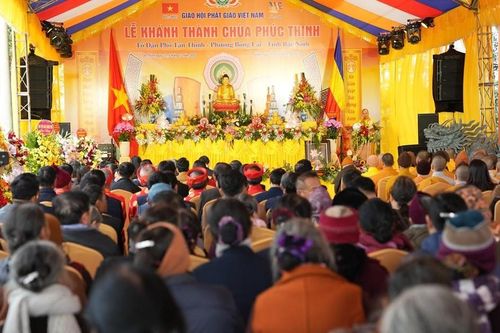 Bắc Ninh: Khánh thành chùa Phúc Thịnh sau 10 năm tái thiết