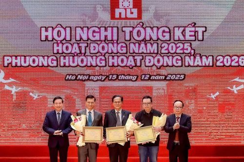 Hội Nhà văn Hà Nội tổng kết, trao giải thưởng cho 3 tác phẩm tiêu biểu 2025