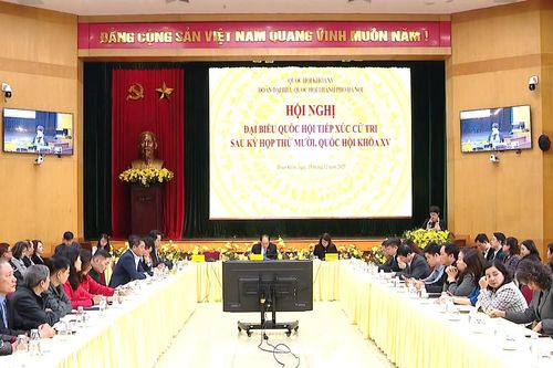 Cử tri Thủ đô đánh giá cao Kỳ họp thứ 10, Quốc hội khóa XV