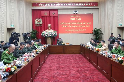 Bộ Công an thông tin về các vụ án trọng điểm