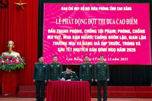 Phát động thi đua cao điểm đấu tranh phòng, chống tội phạm dịp trước, trong và sau Tết Nguyên đán Bính Ngọ