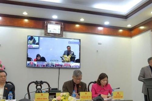 Chủ nhiệm Ủy ban Kiểm tra Trung ương Trần Sỹ Thanh tiếp xúc cử tri Hà Nội