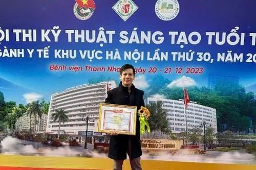 Bác sĩ trẻ Hà Nội mang kỹ thuật trẻ hóa 'không sẹo' ra mắt tại Hội thi kỹ thuật sáng tạo