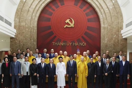 Bí thư Thành ủy Hà Nội: Mong muốn các tổ chức tôn giáo đồng hành xây dựng Thủ đô