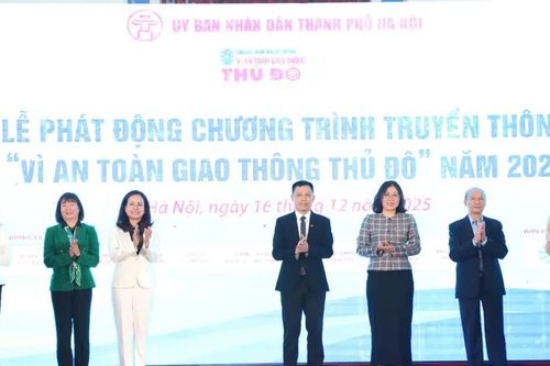 Toàn cảnh Lễ tổng kết, trao giải Chương trình truyền thông 'Vì An toàn giao thông Thủ đô' năm 2025
