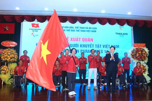 Đoàn Thể thao người khuyết tật Việt Nam sẵn sàng chinh phục ASEAN Para Games 13