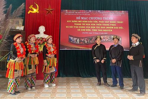 Khơi dậy các giá trị văn hóa truyền thống của người Dao đỏ ở Chợ Đồn