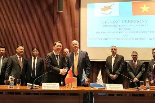 Việt Nam và Cộng hòa Síp ký kết Hiệp định tránh đánh thuế hai lần