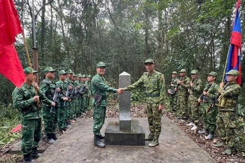 Bộ đội Biên phòng Nghệ An tuần tra song phương, sẵn sàng chiến đấu bảo vệ biên giới dịp lễ, Tết