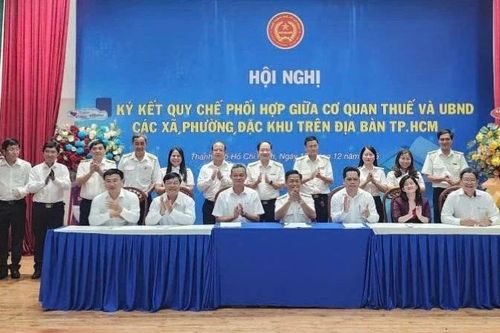 Thuế Thành phố Hồ Chí Minh phối hợp chính quyền cơ sở công tác quản lý thuế