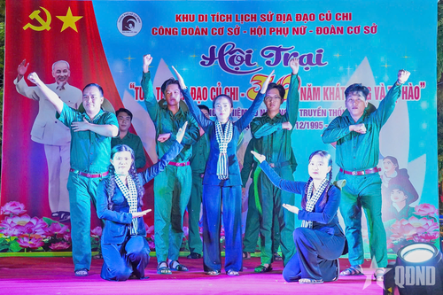 Sôi nổi, hấp dẫn Hội trại truyền thống 'Tuổi trẻ địa đạo Củ Chi - 30 năm khát vọng và tự hào'