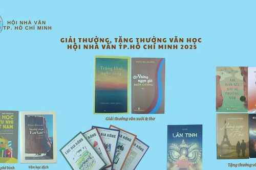 Hội Nhà văn TPHCM công bố giải thưởng và tặng thưởng năm 2025