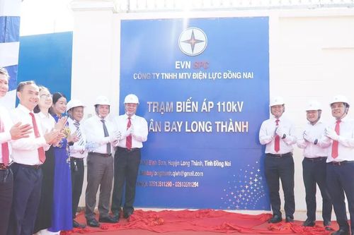 Khánh thành trạm biến áp 110kV phục vụ sân bay Long Thành