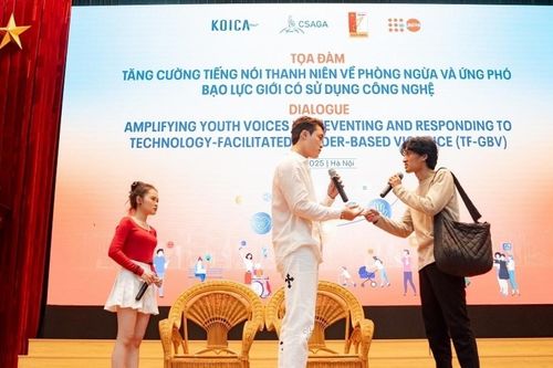 Tăng cường tiếng nói thanh niên về phòng ngừa và ứng phó bạo lực trên cơ sở giới sử dụng công nghệ
