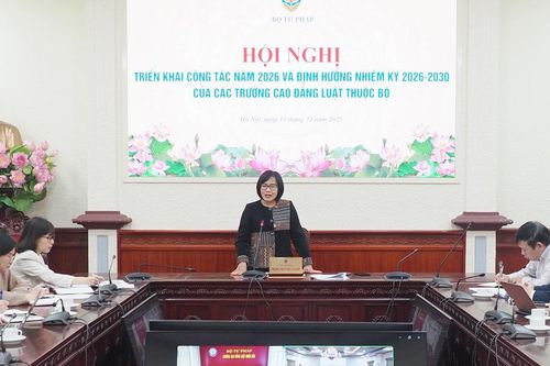 Các Trường Cao đẳng Luật: 'Cánh tay nối dài' của Bộ Tư pháp trong công tác đào tạo nguồn nhân lực pháp luật