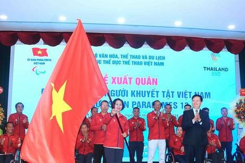 Đoàn Thể thao Người khuyết tật Việt Nam sẵn sàng tranh tài tại ASEAN Para Games 13