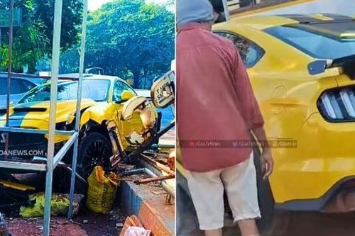 Thuê siêu ngựa Ford Mustang tự lái, du khách gây tai nạn nghiêm trọng