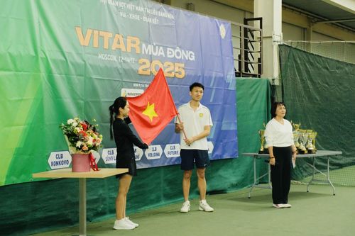 Nga: Giải quần vợt ViTAR Mùa đông quy tụ trái tim người Việt hướng về quê hương
