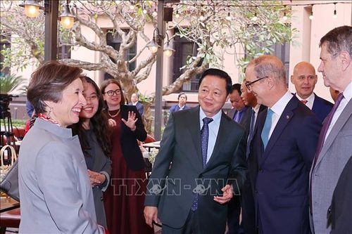Phó Thủ tướng Trần Hồng Hà tiếp các Đại sứ, Đại biện EU tại Việt Nam