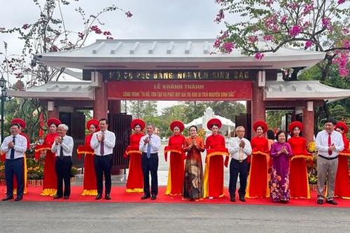 Mộ cụ Phó bảng Nguyễn Sinh Sắc được xếp hạng Di tích quốc gia đặc biệt