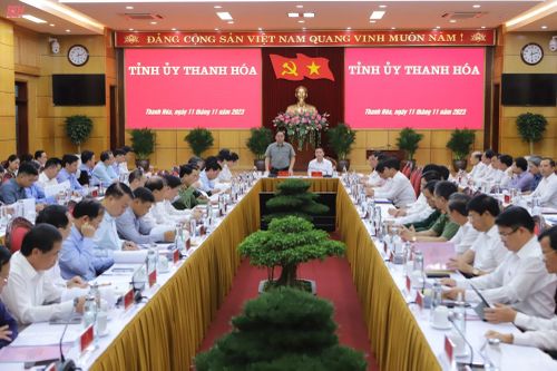Thanh Hóa tập trung triển khai thực hiện kết luận, chỉ đạo của Thủ tướng Chính phủ